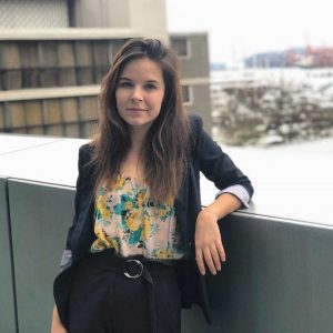 Katja Sluga receives 2020 Outstanding Leader in the Faculty of Arts award