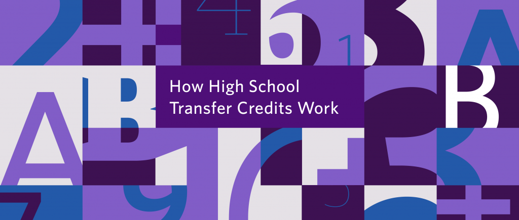 How High School Transfer Credits Work Faculty Of Arts