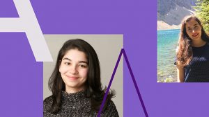 Helena Almeida and Anvesha Dwivedi receive 2021 Outstanding Leader in the Faculty of Arts Award