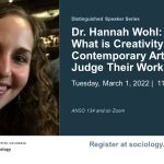 Dr. Hannah Wohl: What is Creativity? How Contemporary Artists Judge their Work