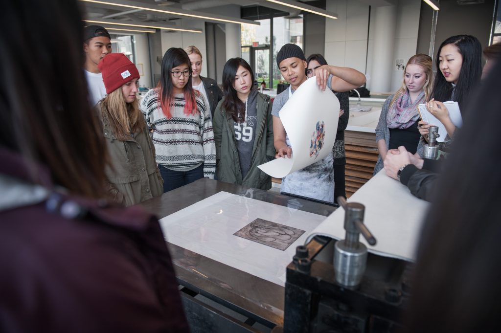 First year group advising faculty of arts